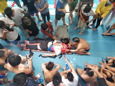 建设高水平救生队伍,惠城游泳社会指导员复训"充电"